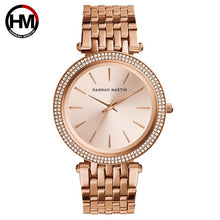 Load image into Gallery viewer, Luxury Rose Gold Diamond For Women Watchs