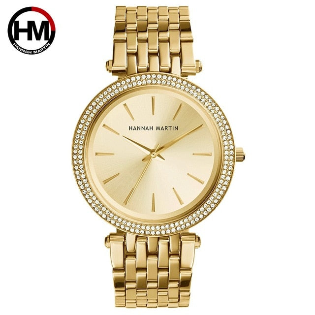 Golden Watch For Women